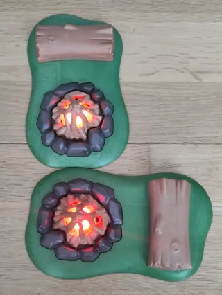 PLAYMOBIL HOGUERA CON TRONCO IDEAL BELÉN