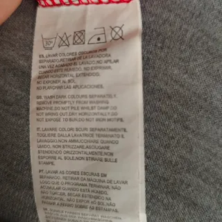 Camiseta Joma Hombre Talla M Roja y Azul