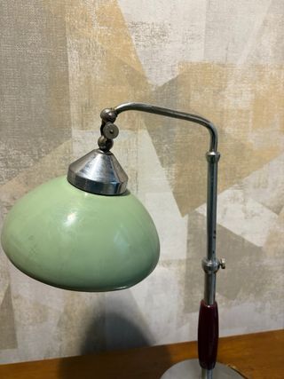 Lampada ministero antica verde