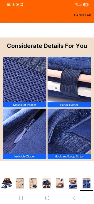 Soporte almohada para tablet y e-reader nuevo prec