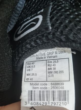 Zapatillas deportivas Kalenji negras y grises