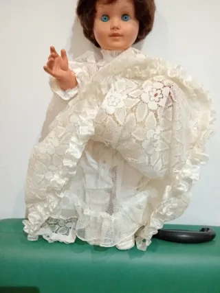 Muñeca antigua Martha Novia