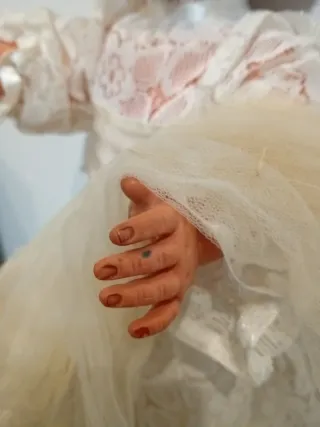 Muñeca antigua Martha Novia