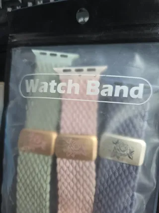 Pack 3 Correas Tela Apple Watch