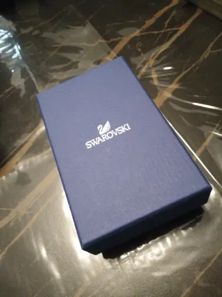 Collana Swarovski Nera e Rosa