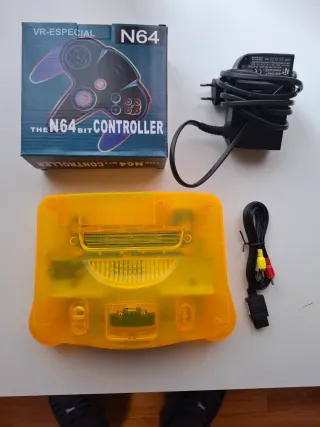 Nintendo 64 Naranja/Amarillo