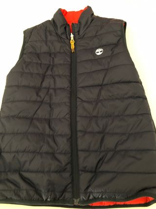 Chaleco plumífero reversible Timberland Talla 15 a