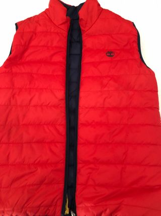 Chaleco plumífero reversible Timberland Talla 15 a