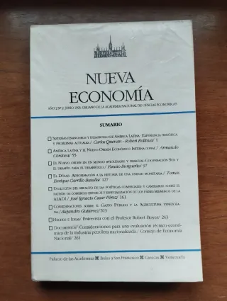 Revista Nueva Economía Venezuela