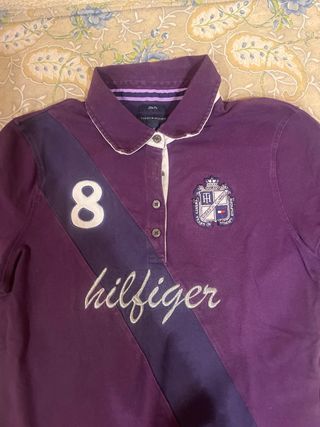 Polo Tommy Hilfiger Morado Talla M