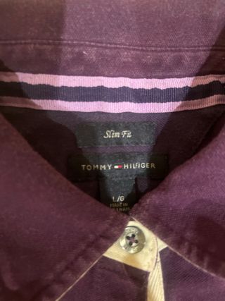 Polo Tommy Hilfiger Morado Talla M