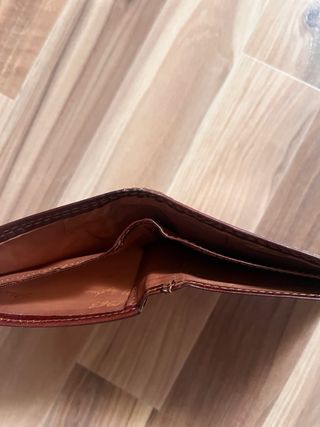 Cartera de piel hombre