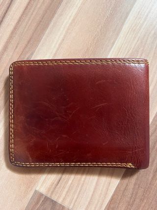 Cartera de piel hombre