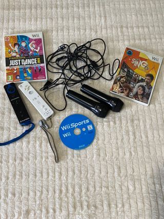 Pack Videojuegos Wii: Just Dance, SingStar, Wii Sp