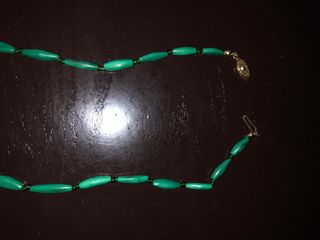Collana perle malachite