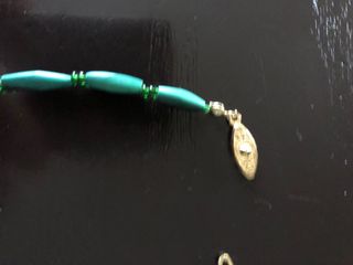 Collana perle malachite