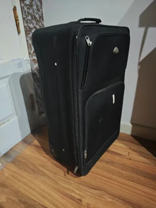 Mala de viagem grande preta