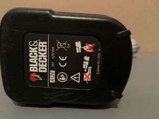 Taladro Black&Decker 12V + Accesorios.