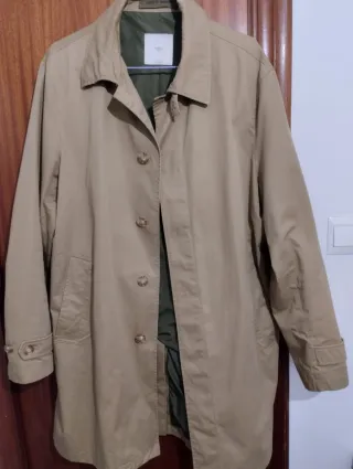 Gabardina Mango Beige Talla XL
