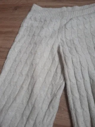 Pantalones de pijama H&M punto trenzado mujer
