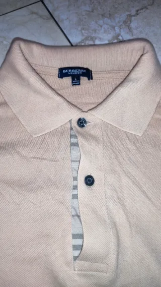 Maglione Burberry Beige Uomo Manica Lunga