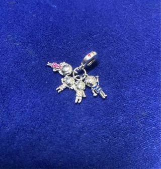 Charm Familia Madre Padre Hijo Pulsera Pandora