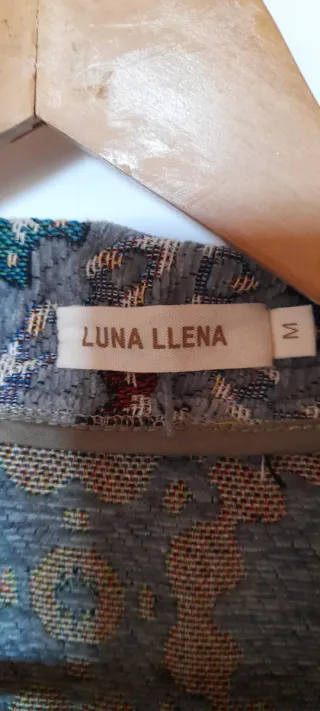 Abrigo Kimono Flores Gris Multicolor Talla Única