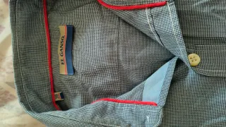 Camisa El Ganso Hombre Azul/Blanco