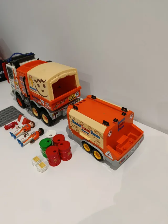 Playmobil 4420 y 4422 Camión y Remolque Dakar 3