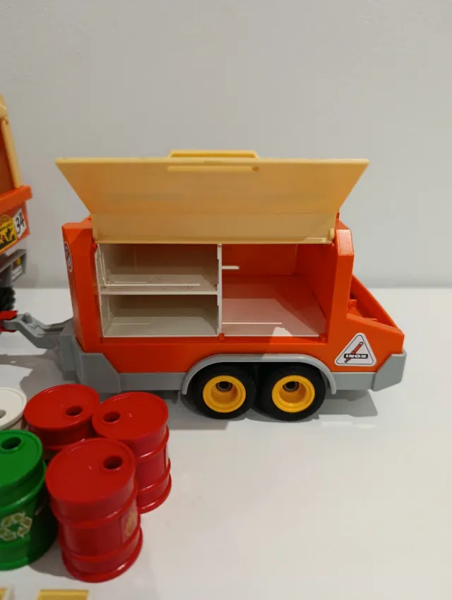 Playmobil 4420 y 4422 Camión y Remolque Dakar 3