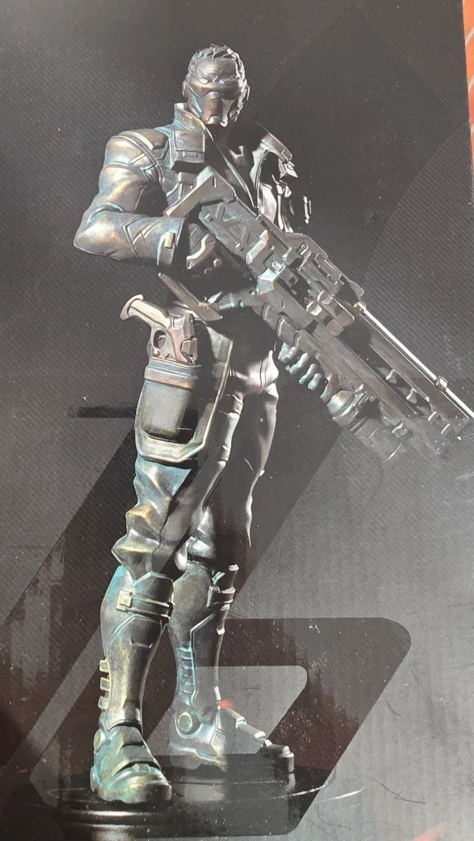 Imagen de Figura Soldier 76 Overwatch en su caja original.