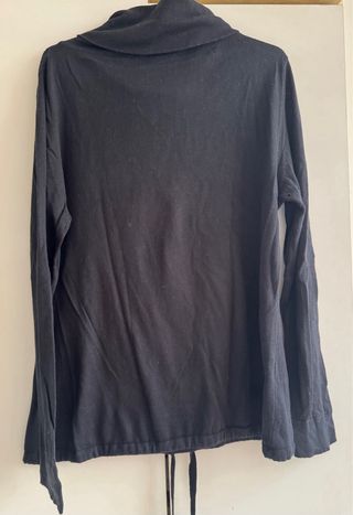 Sudadera Lacoste Negra Talla 40 Mujer