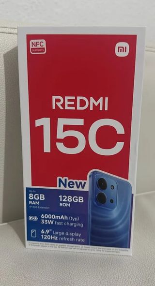 Xiaomi Redmi 15C 128GB Azul