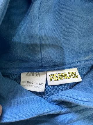 Sudadera Zara Snoopy Brooklyn NY 9-10 años