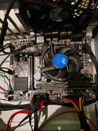 Scheda Madre+ i5 7500, ram ddr4+ Alimentatore 600w