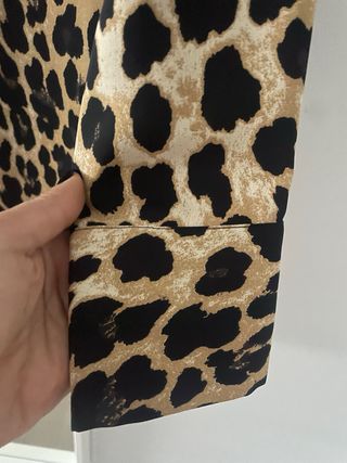 Vestido Zara Animal Print