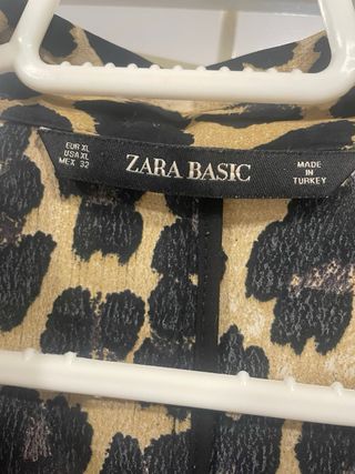 Vestido Zara Animal Print