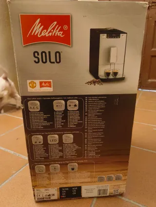 Cafetera Melitta Solo Negra
