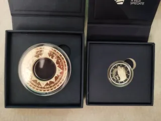 Moneta 10 euro Tour Amerigo Vespucci + 2 euro