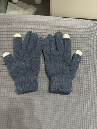 Conjunto guantes y braga hombre