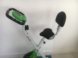 Bicicleta Estática Plegable Verde