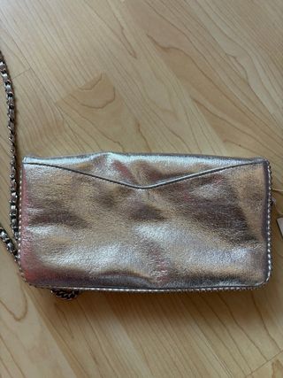 Bolso plateado brownie