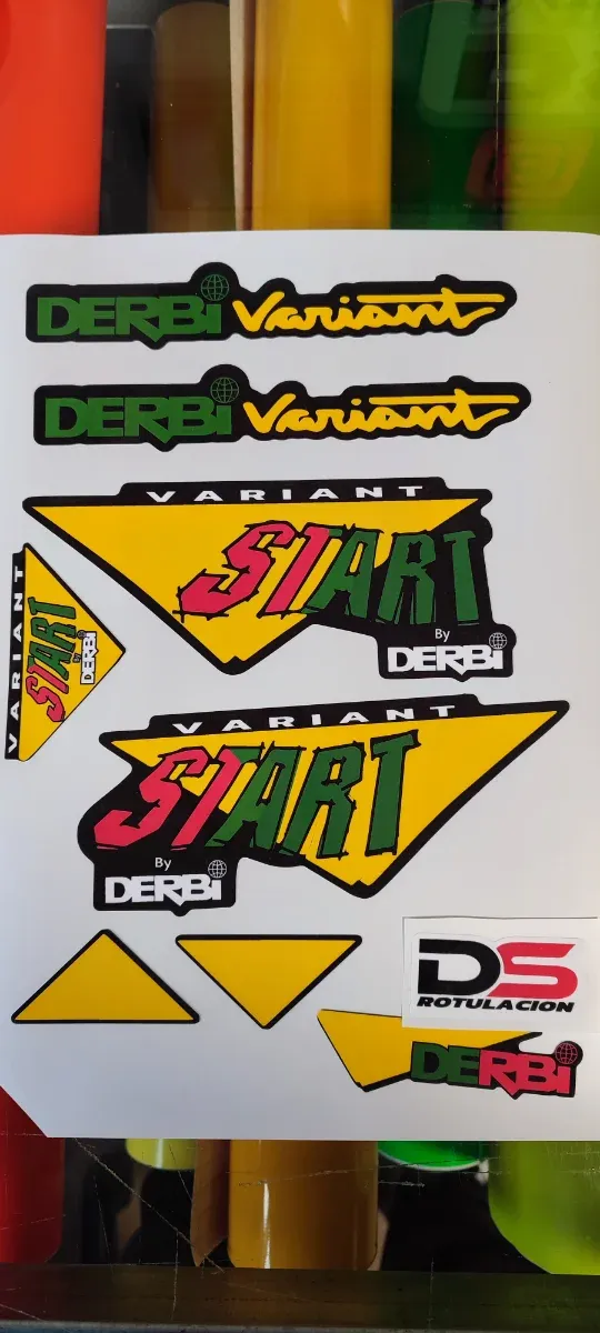 Kit Adhesivos Derbi Variant Start 3