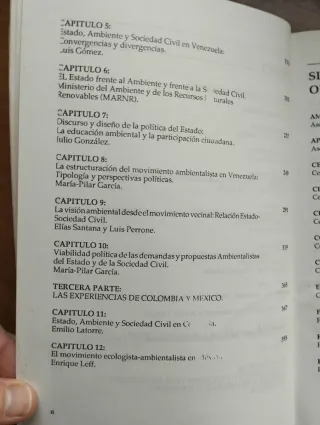 Ambiente, estado y sociedad. Venezuela 1.99110