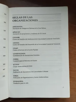 Ambiente, estado y sociedad. Venezuela 1.99110