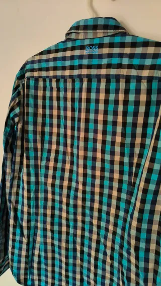 Camisa Hugo Boss cuadros hombre