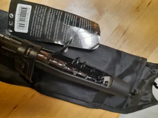 Equipo pesca chipirón caña Vega New Esla y carrete