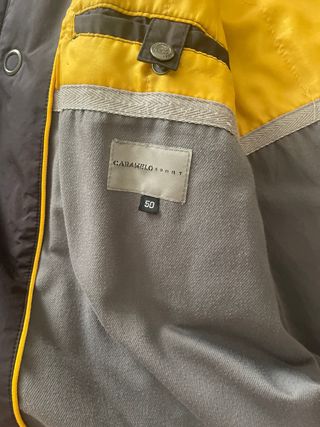 Parka/Gabardina Caballero. Gris oscuro Talla 50