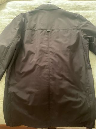 Parka/Gabardina Caballero. Gris oscuro Talla 50