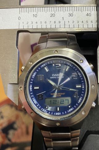 Reloj Casio Wave Ceptor Analógico Digital